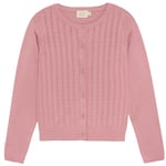 Creamie Cardigan Pointelle Zephyr | Rosa | 122 cm