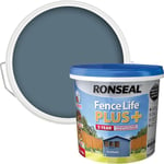 Ronseal RSLFLPPCF5L 5 Litre Fence Life Plus Paint - Cornflower