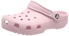 Crocs Unisex Kids Classic Clog T Clogs, Ballerina Pink, 7 UK Child