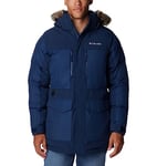 Columbia Marquam Peak Fusion 2 Parka pour homme Bleu marine Taille XL