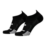 BROOKS 280496001 Ghost Lite No Show 2-Pack Socks Unisex Adult Black Taille 35