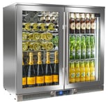 Blastcool Extremis XP2 Double Door Outdoor Cooler with Glass Door (870mm High)