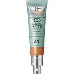 iT Cosmetics Your Skin But Better CC+ Natural Matte 32 ml (Various Shades) - Tan Cool