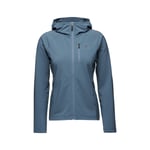 Black Diamond Coefficient Storm FZ Hoody - Polaire femme Creek Blue S