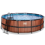 Exit Toys Pool Ø488x122 cm Med Sandfilterpump ø488x122cm med sandfilterpump - Brun 57649