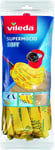 Vileda 110474 SuperMocio Soft Fibre Mop Head Refill Yellow Microfibre FloorClean