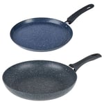 Russell Hobbs Frying Pan & Pancake Crepe Pan Set Non-Stick Pans Induction