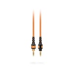 RØDE NTH-Cable for NTH-100 Headphones, 1.2m / 4ft Long, 3.5mm Male to Male Audio Cable With ¼-inch Adaptor Included (Orange)