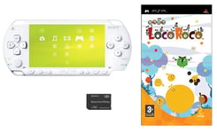 Console Sony PSP Value Pack Blanche Céramique + Memory Stick Duo 1 Go + LocoRoco