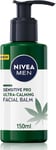 NIVEA MEN Sensitive Pro Ultra Calming Facial Balm 150 ml, Aftershave Balm With E