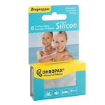 Ohropax Earplugs Silicon (6 stk)