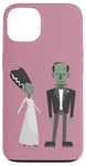 iPhone 13 happy valentines bride frankenstein monster creepy spooky Case