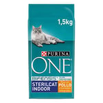 Purina ONE bifensis esterilizados Poulet et blé 6 x 1,5 kg