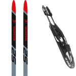 ROSSIGNOL Pack ski de fond Rossignol X-ium Skating Wcs Jr 24 + Fixations Enfant Noir / Gris Rouge taille 173 2024