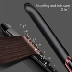 Hair Flat Iron Ceramic Professional Adjustable Black Hair Straightener For S TPG