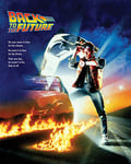 Back to the Future (One Sheet 40 x 50 cm Toile Imprimée