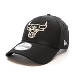 New Era 9FORTY Outline Chicago Bulls keps svart 12292586 TU Svart