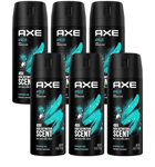 6 x Axe Deodorant Body Spray150ml -Apollo