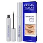 2024 AWARD WINNING Lash Serum – SPECTACULASH Eyelash Serum for Growth and Thickness – Eyelash Growth Serum – Lash Enhancing Serum & Conditioner for Rapid Lash Growth by DERMAWORKS – AS SEEN IN VOGUE