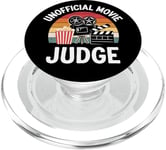 Critique de film non rémunérée Judge non officiel Critique de film PopSockets PopGrip pour MagSafe