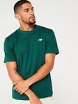 New Balance Mens Sport Essentials Cotton T-Shirt - Dark Green