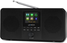 LEMEGA IR4S Stereo WIFI Internet Radio,Portable DAB/DAB+/FM Digital Radio,Spotif