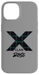 Coque pour iPhone 14 Rose Clan Scottish Name Blason Tartan