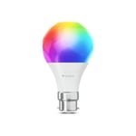 Nanoleaf Matter Essentials Ampoule LED B22 Connectée RGBW - Lampe Intelligente, Matter sur Thread, Bluetooth, Compatible Google Apple, Synchronisation Musique et Ecran, Salon Chambre Bureau Gaming