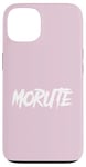 Coque pour iPhone 13 Morute Aesthetic Poupée effrayante + Mignon Horreur Goth Dents