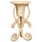 Biscottini Porte-Pot | Base Porte-Pot en Pierre | Porte-Pots d'extérieur | Décoration de Pot pour Balcon | Porte-Pots d'intérieur pour Fleurs et Plantes