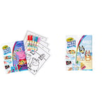 Crayola Color Wonder - Peppa Pig Mess-Free Colouring Book & Color Wonder - Bluey Colouring Mess-Free Book