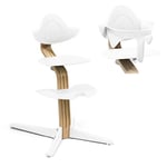 Stol, Stokke® Nomi®, Oak White + Baby Set White