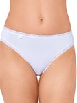 Sloggi Women's sloggi 24/7 CotLac Tai Boxer Briefs, White (WHITE), 48