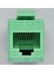 Belden Ps6+gigaflex t568a/b keystone non keyed rj45 green