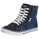 Vans Women's Tory Hi Skateboarding Shoe (cord) navy VHJ23V2 3 UK