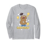 Mr. Potato Head 8th Birthday Number Shaped Spud Long Sleeve T-Shirt