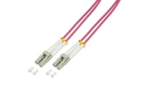 Logilink Logilink - Patch- Cable - Lc Multi- Mode (M) - Lc Multi- Mode (M) - 3 M - Glass Fiber - 50/125 Micrometer - Om4 - Halogen Free (Fp4lc03)