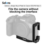 Selens Camera L -Shape Bracket Mount Plate For Canon EOS R6 Mark II Mirrorless