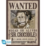 One piece - Poster Chibi Wanted Crocodile Wano 52x38 CM