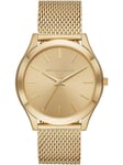 Miesten kello Michael Kors Slim Runway, kultainen TY29258