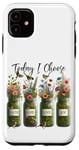 Coque pour iPhone 11 Mason Jars Floral Choisissez Faith Hope Love Joy Flower