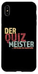 Coque pour iPhone XS Max Quiz Master Pub Quiz humoristique en allemand