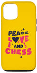 Coque pour iPhone 13 Pro Champion d'échecs pour filles