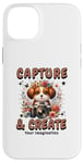 iPhone 14 Plus Cute Camera Dog Photographer Photo Capture & Create Puppy Case