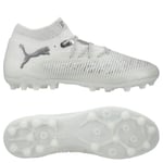 PUMA Future 8 Ultimate Mg White Pack - Vit/silver, storlek 44½