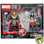 Marvel Studios The First Ten Years Thor the Dark World THOR and Sif Figures