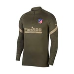 Nike ATM M NK Dry Strk DRIL Top T-Shirt à Manches Longues Homme, Cargo Khaki/Cargo Khaki/Khaki/(Khaki) (Full spons-plyr), FR : 3XL (Taille Fabricant : 3XL)