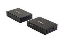 StarTech.com HDMI over CAT6 Extender - 4K 60Hz - 330ft / 100m - IR Support - HDMI Balun - 4K Video over CAT6 (ST121HD20L) - video/audio/infrarød forlænger - HDMI