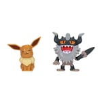 Pokemon Battle Figur Perrserker och Eevee