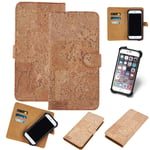 FOR Vivo Y18i SMARTPHONE CASE COVER WALLETCASE CORK